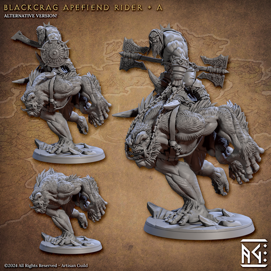 Blackcrag apefiend rider A