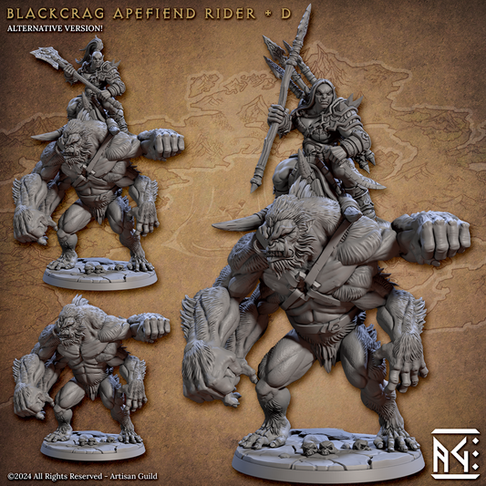 Blackcrag apefiend rider D