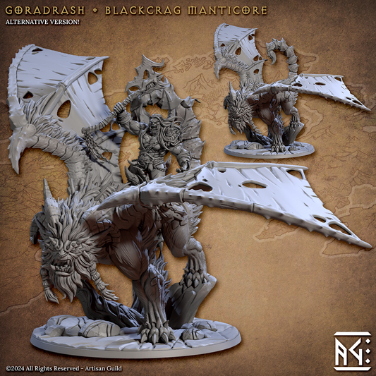 Goradrash - Blackcrag manticore