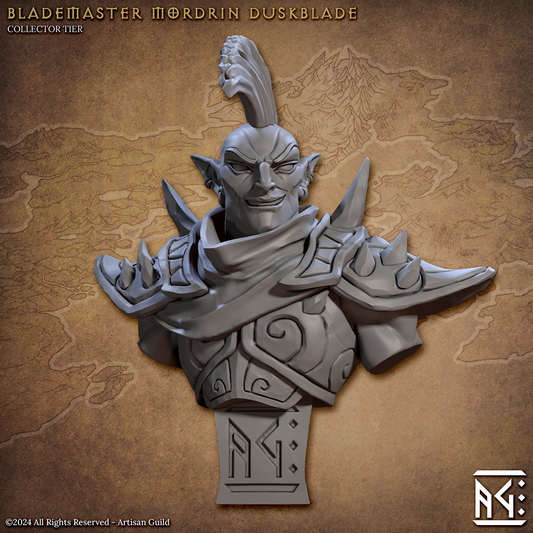 Blademaster Mordrin Duskblade - Bust
