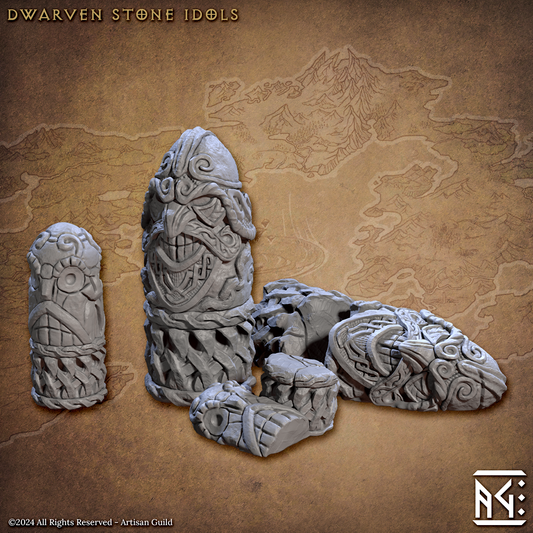 Dwarven Stone Idols