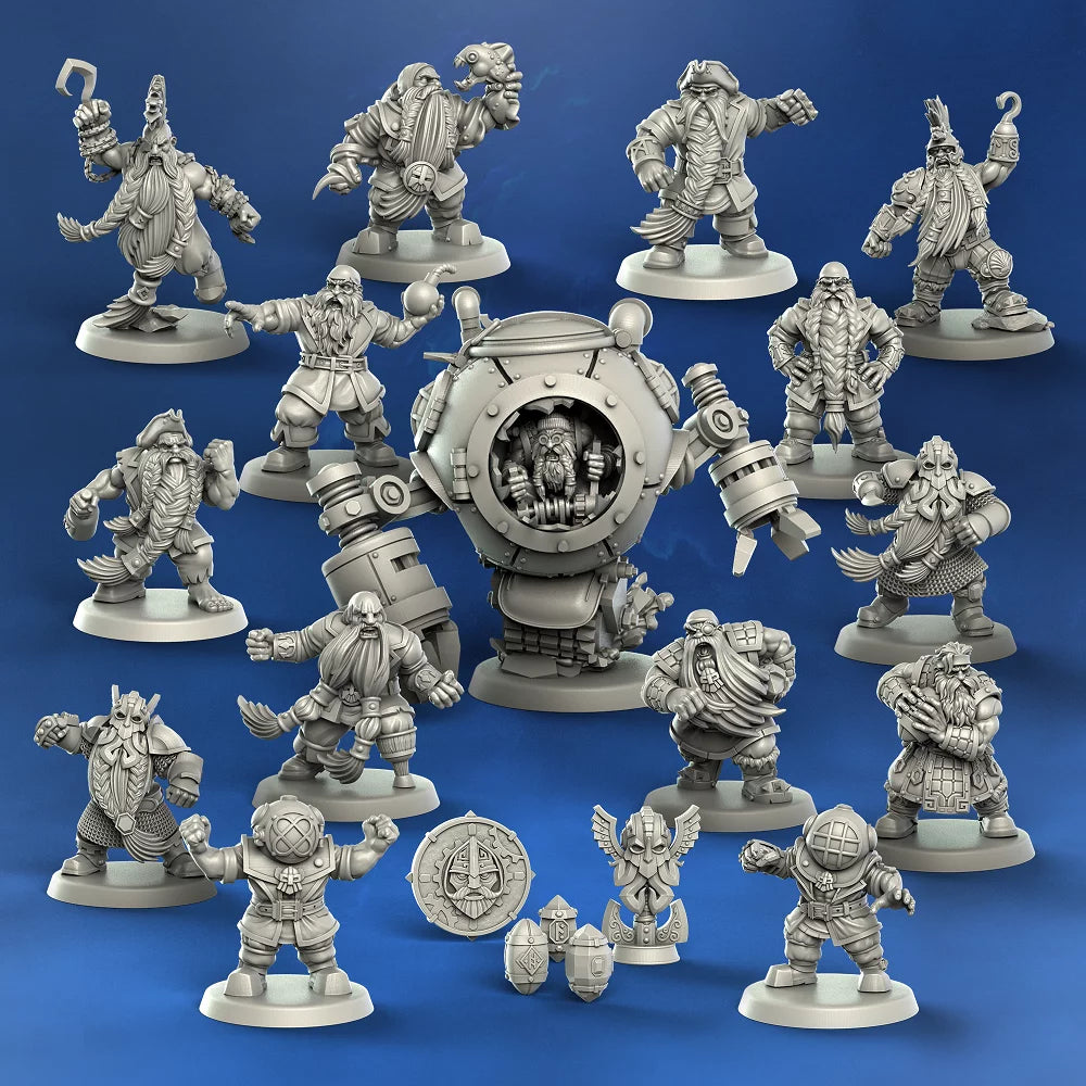 Stern Buoys - Full dwarf team