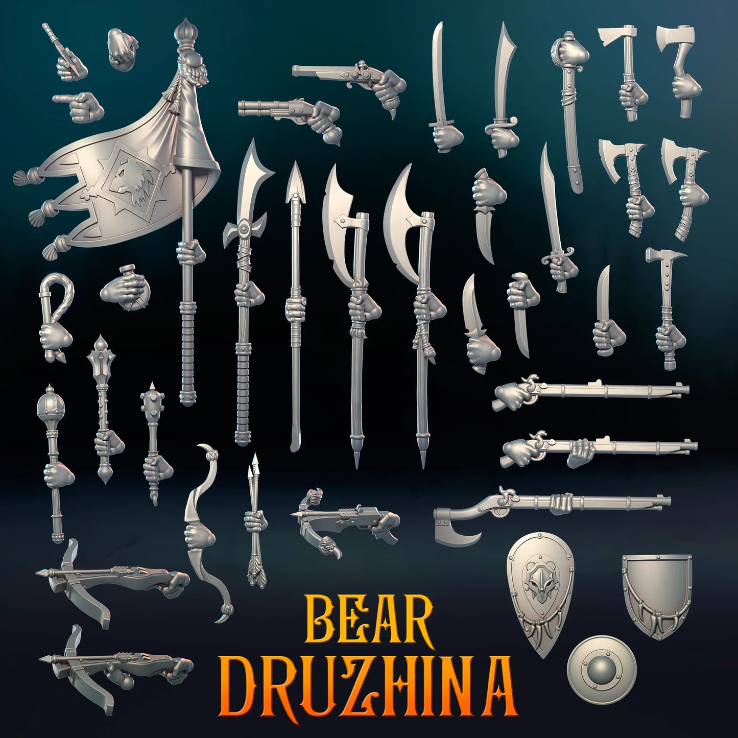 The bear druzhina