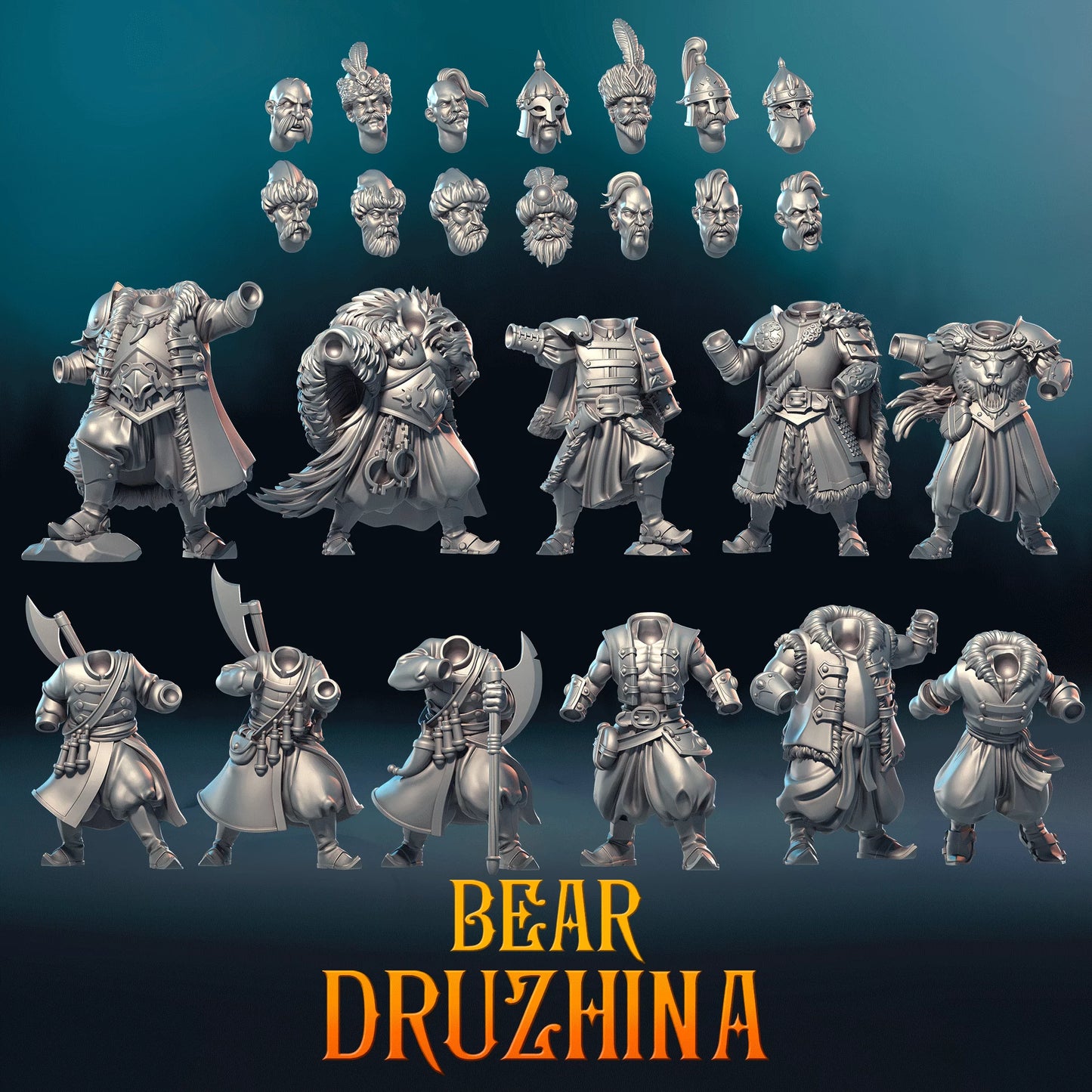 The bear druzhina