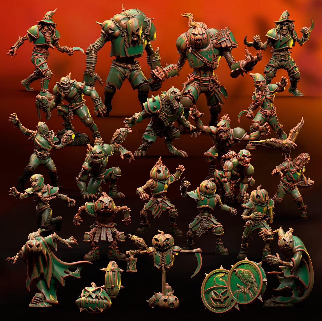 Harvest horrors - Full undead team