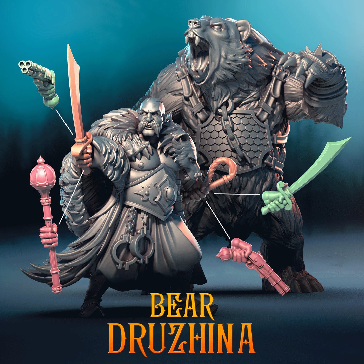 The bear druzhina