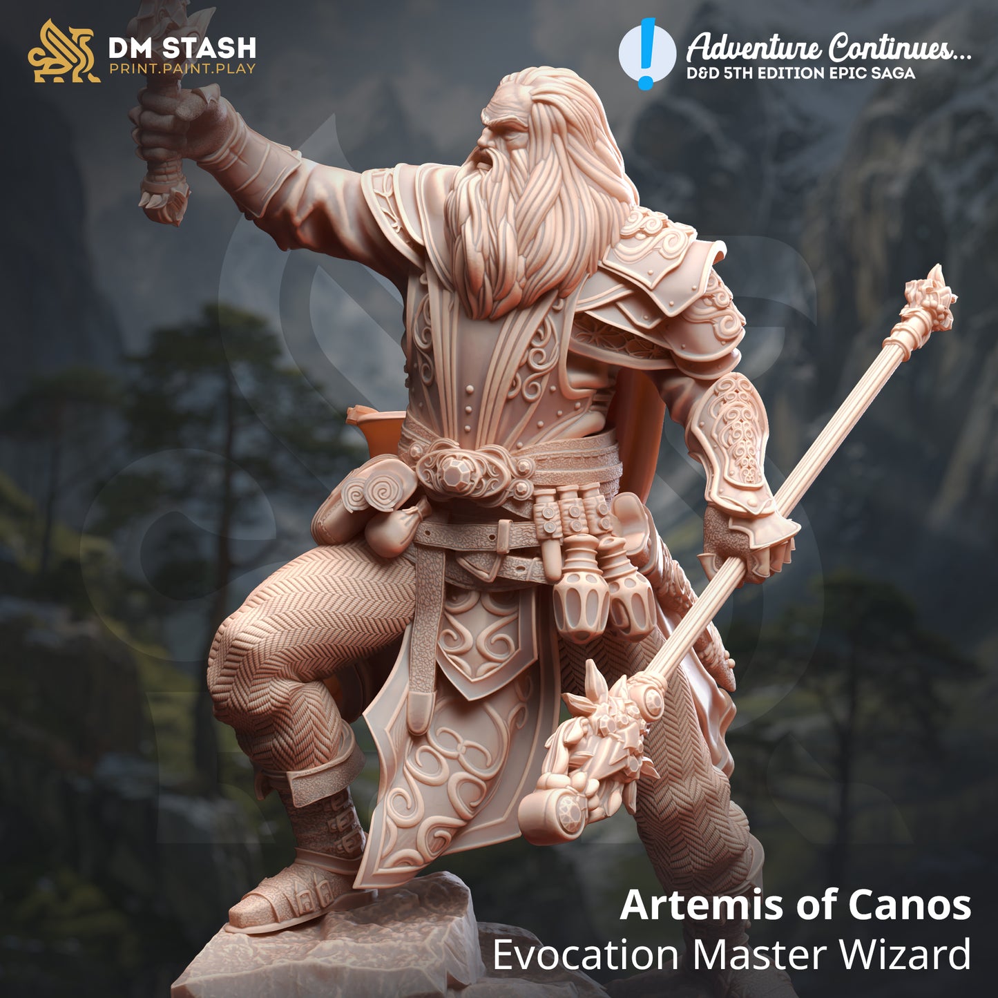 Artemis of Canos - Evocation Master Wizard