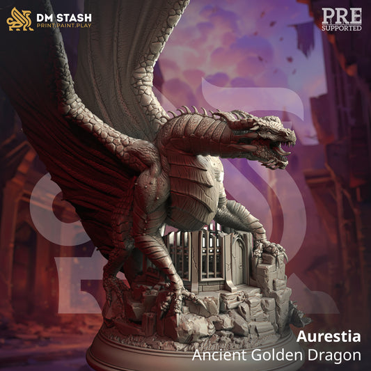 Aurestia - Ancient Golden Dragon