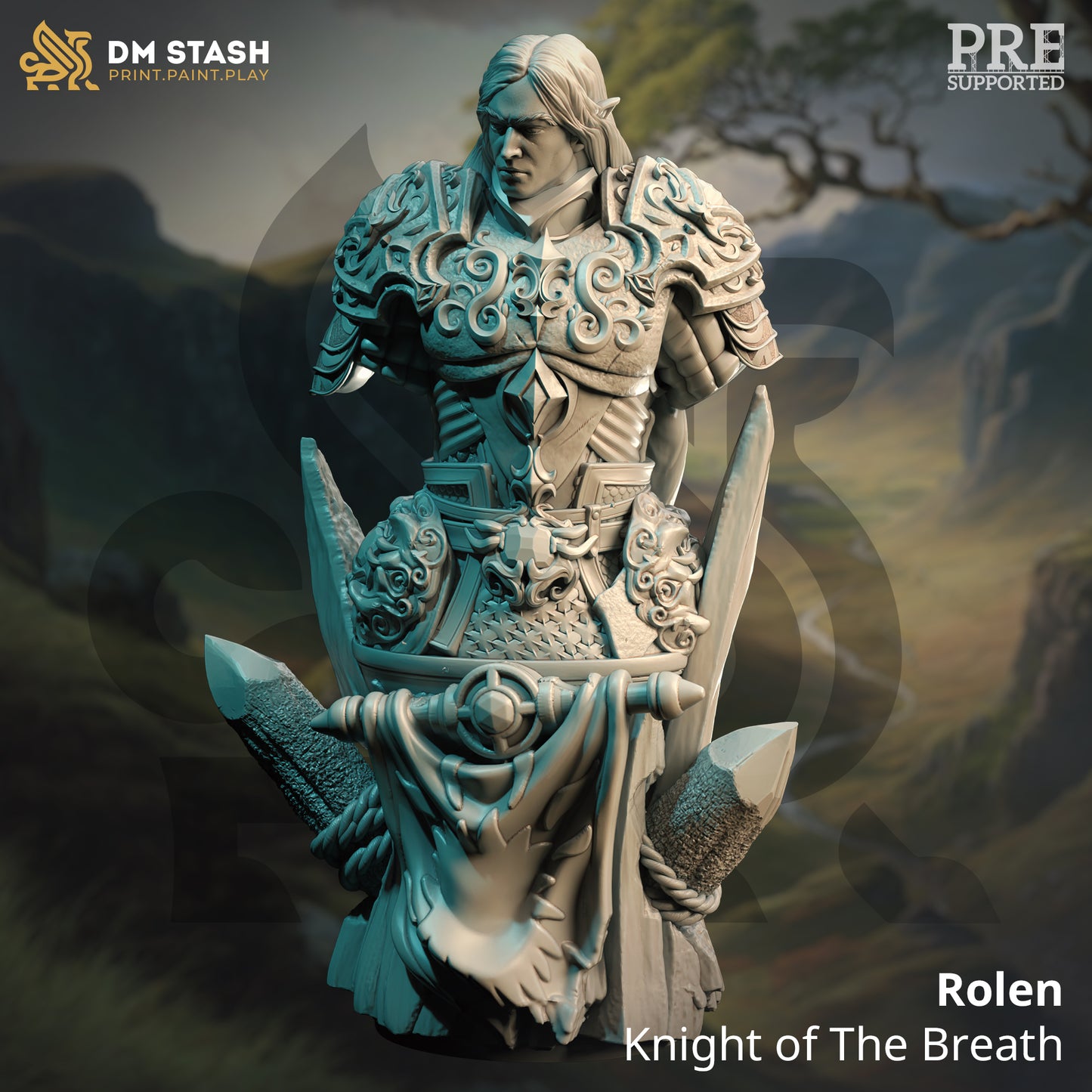 Rolen - Knight of The Breath - Bust