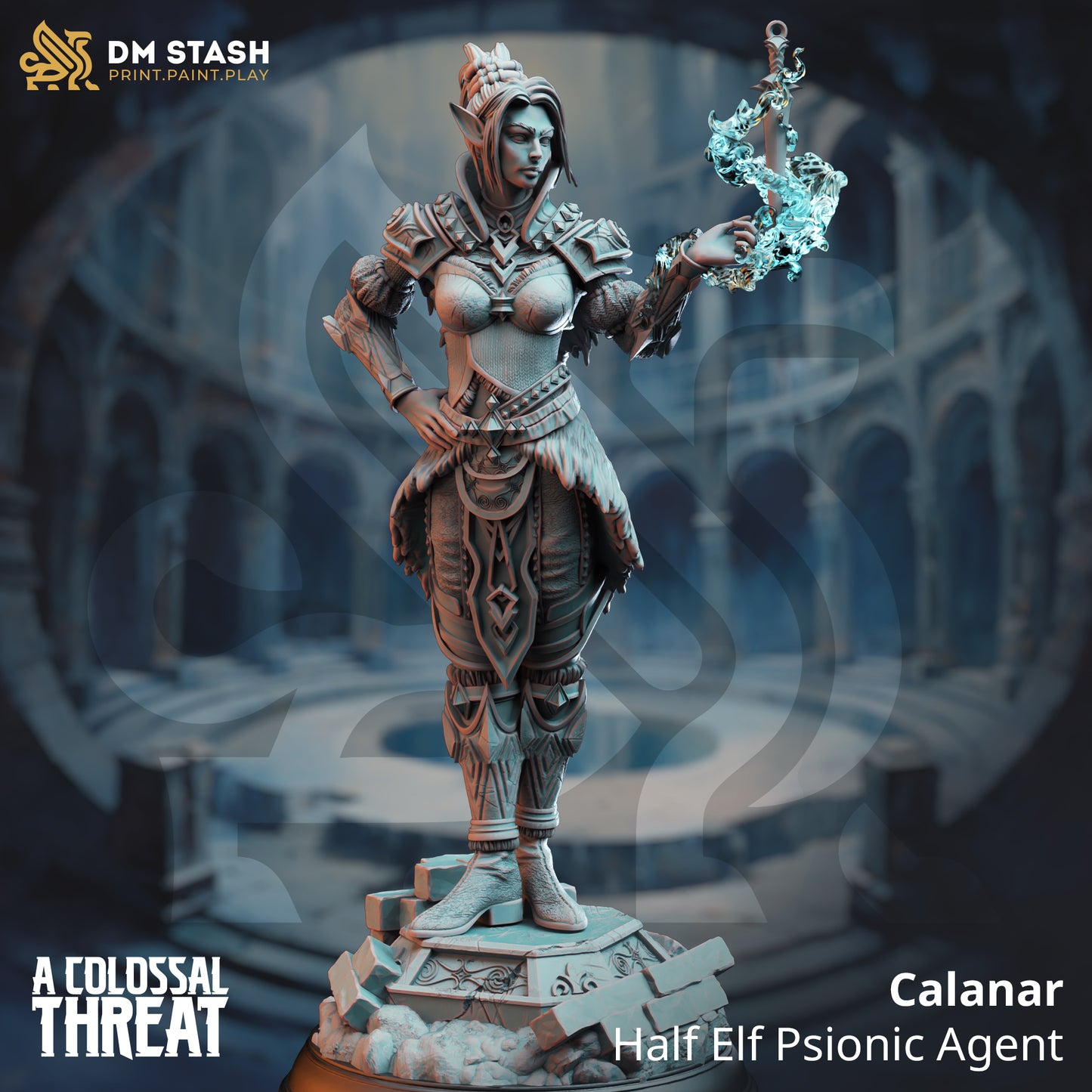Calanar - Half Elf Psionic Agent