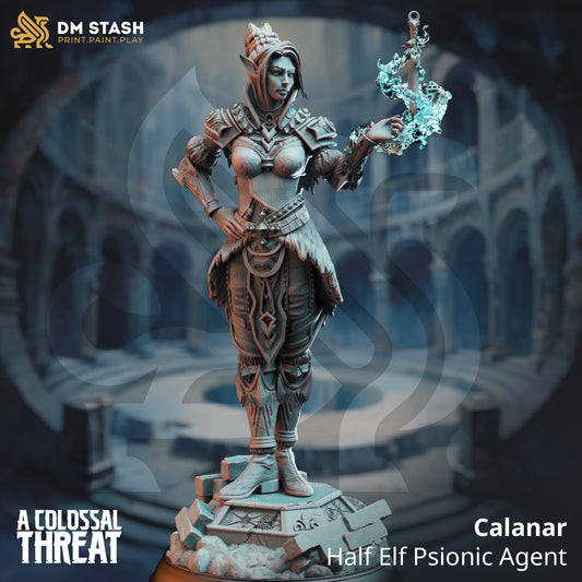 Calanar - Half Elf Psionic Agent