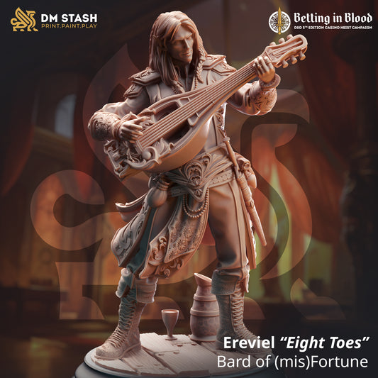 Ereviel “Eight Toes” - Bard of (mis)Fortune