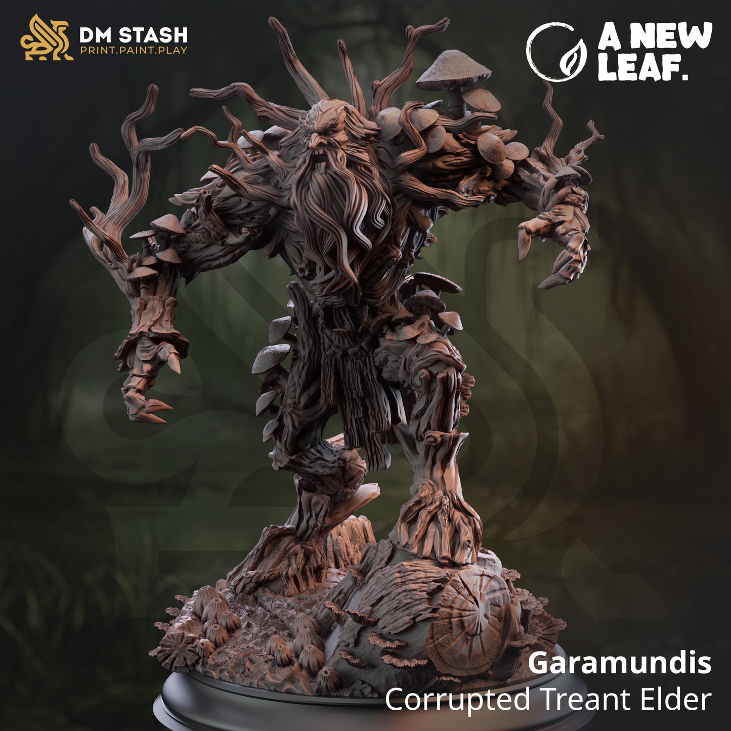 Garamundis Corrupted Treant Elder Dndfigurer