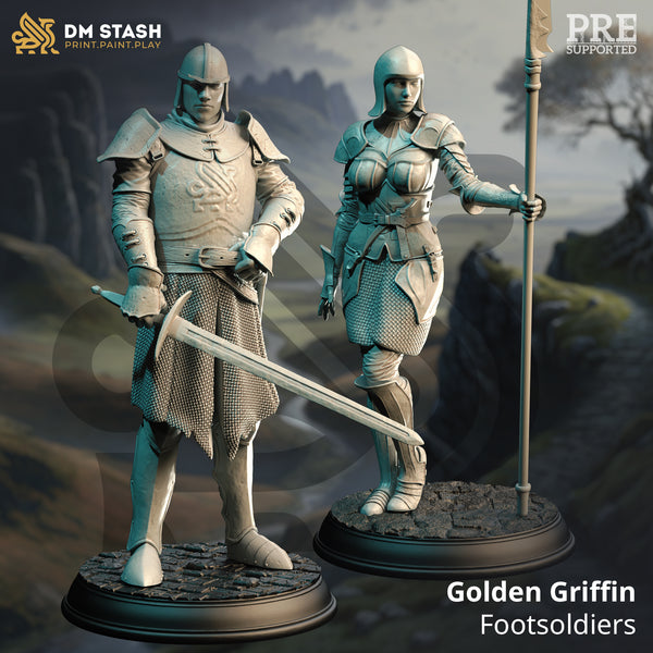 Golden griffon foot soldiers - unit