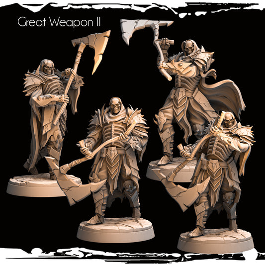 Skeleton warriors greatweapons 2 - unit