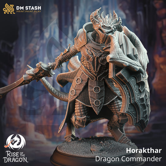 Horakthar - Dragon Commander - Pose 2