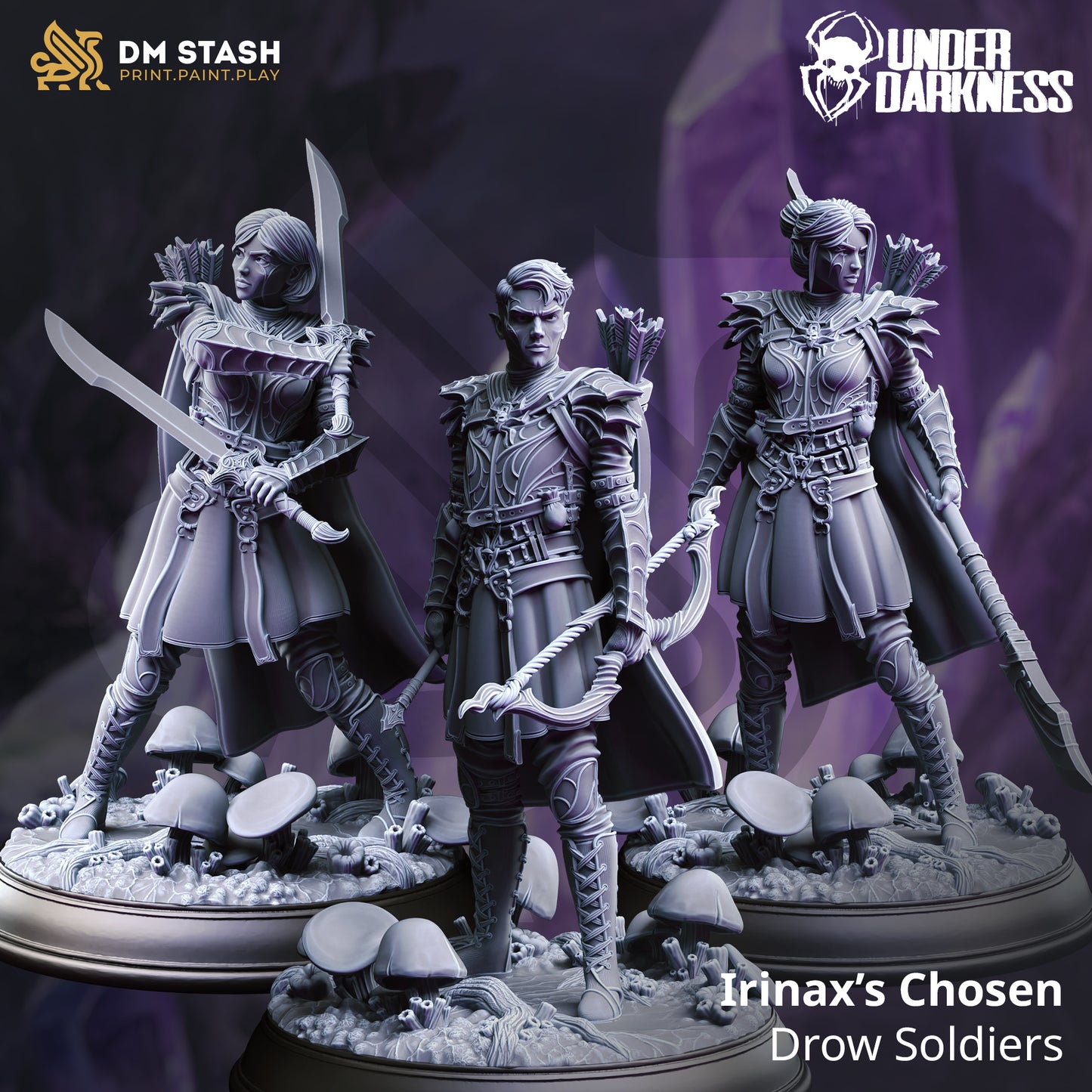 Irinax’s Chosen - Drow Soldiers - unit
