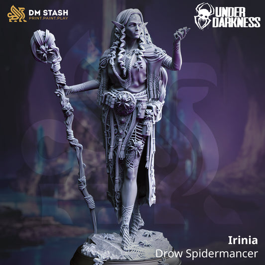 Irinia - Drow Spidermancer
