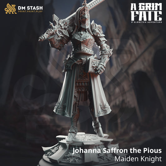 Johanna Saffron the Pious - Maiden Knight