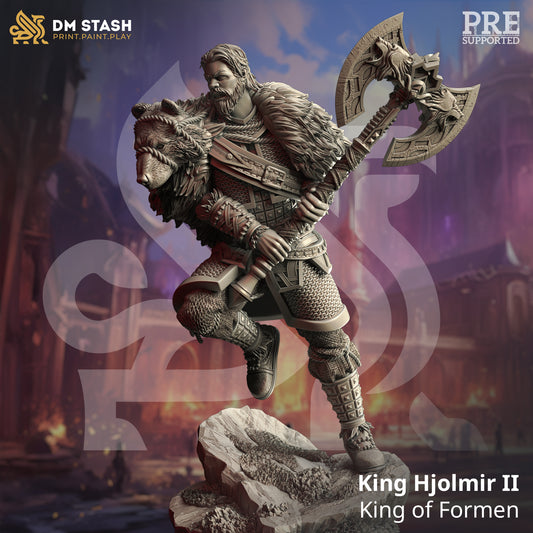 King Hjolmir II - King of Formen