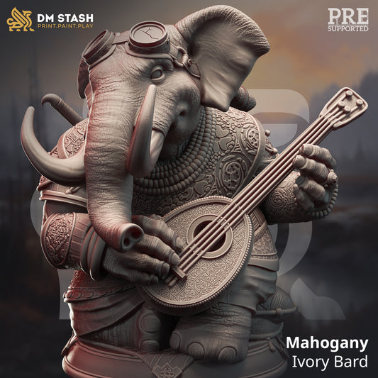 Mahogany - Ivory Bard