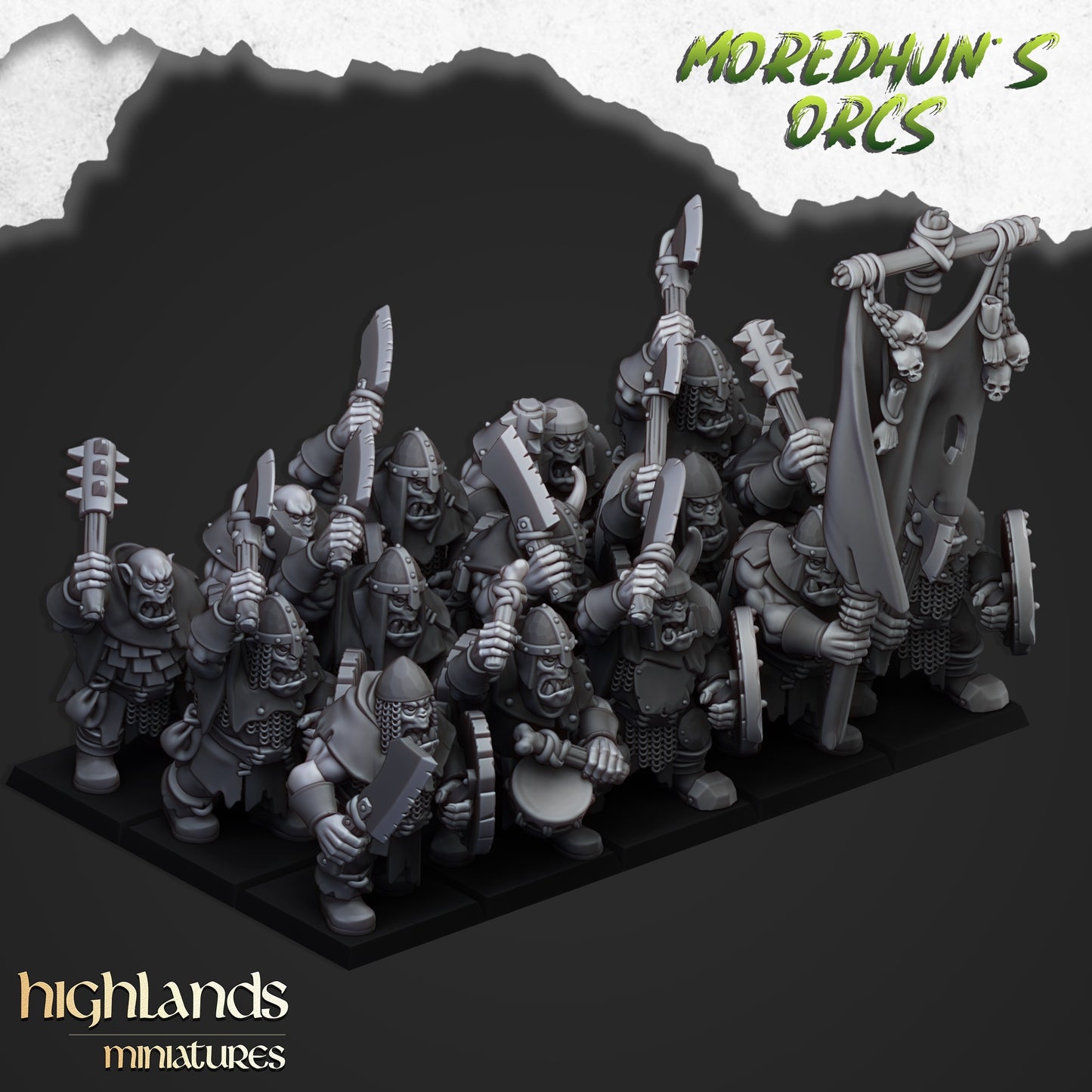 Moredhun's orcs - battalion