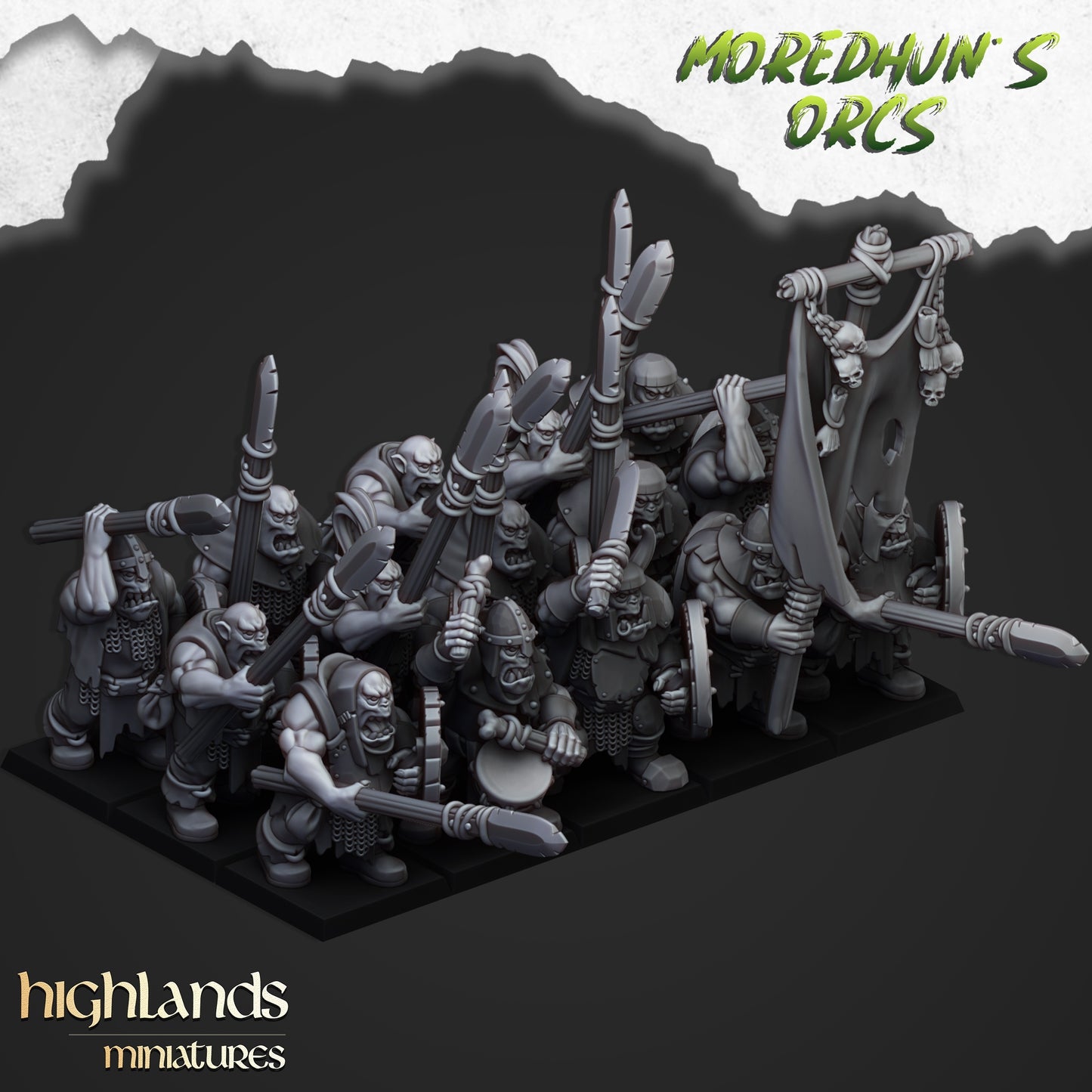 Moredhun's orcs - battalion