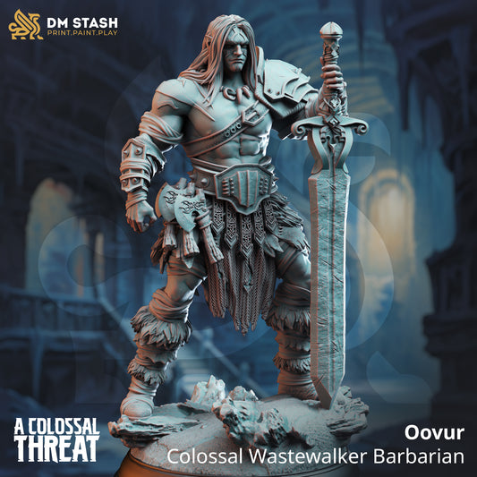 Oovur - Colossal Wastewalker Barbarian