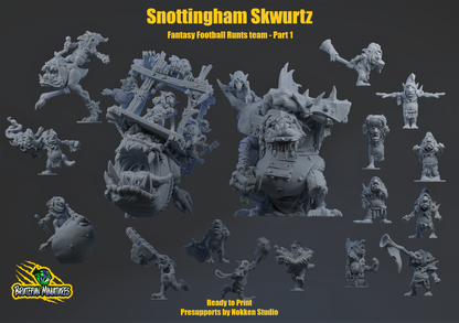 Snottingham Skwurtz - Goblin/Runts Team