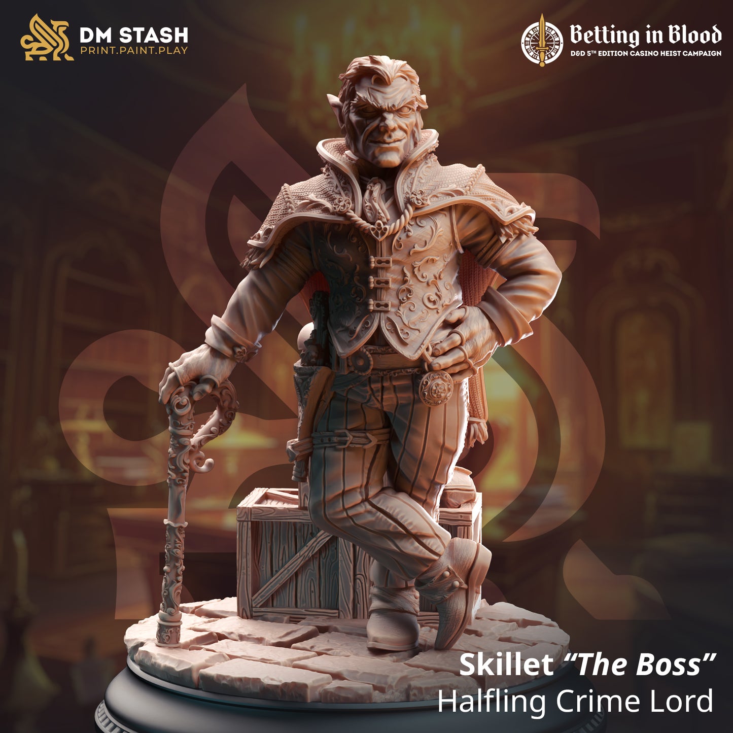 Skillet “The Boss” - Halfling Crime Lord