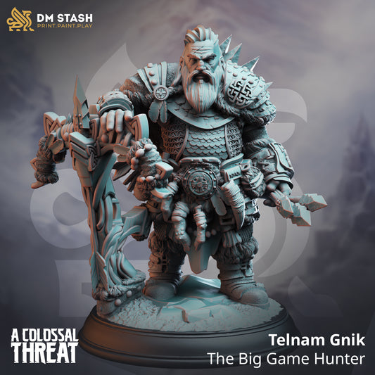 Telnam Gnik - The Big Game Hunter