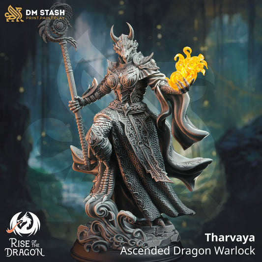 Tharvaya – Ascended Dragon Warlock