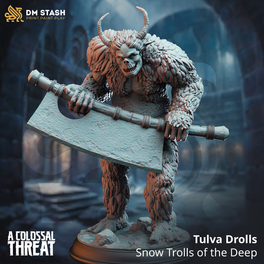 Tulva Drolls - Snow Trolls of the Deep 3