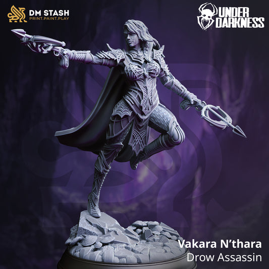 Vakara N’thara - Drow Assassin