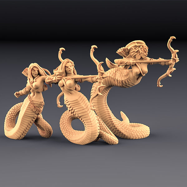 Naga skytte trio - Enhed