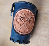 Dice cup - Crossed axes
