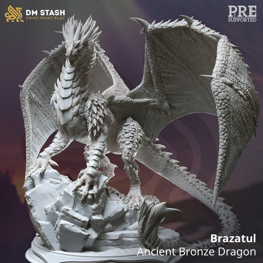 Brazatul - ancient bronze dragon