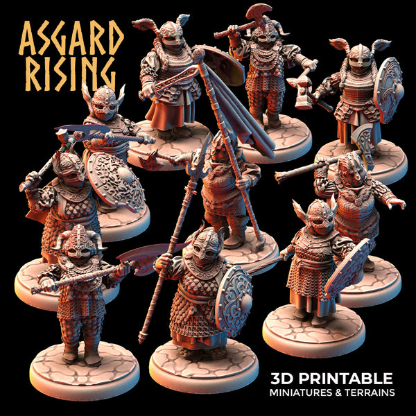 Dwarf shieldmaidens - unit