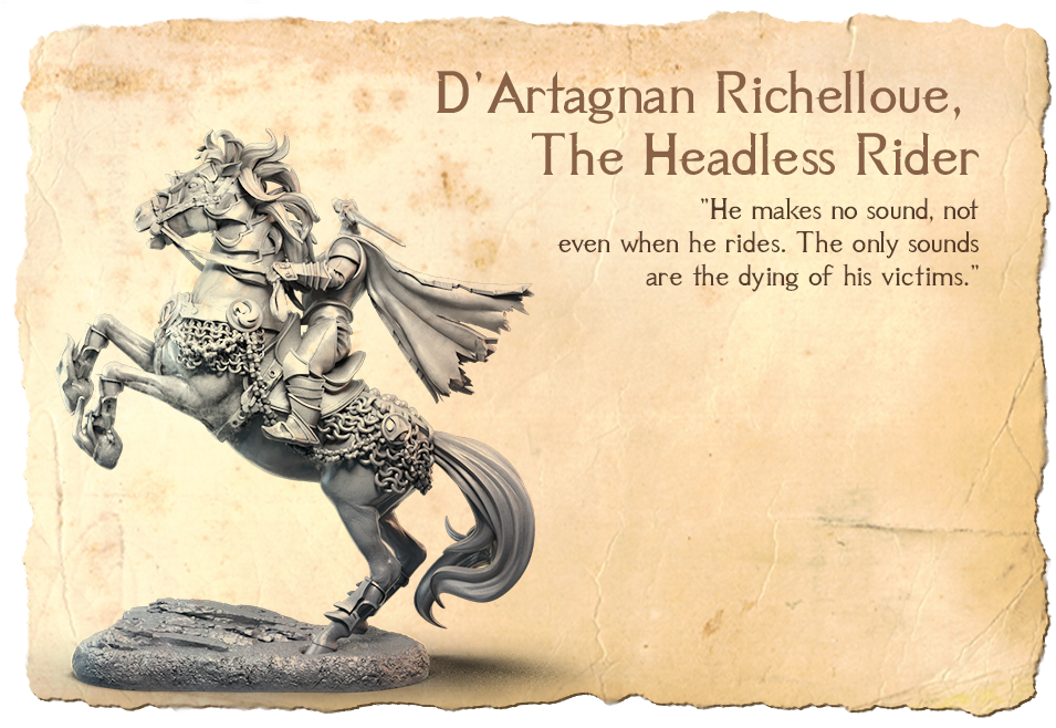 D'artagnan Richelloue - The headless rider