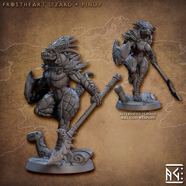 Skaala - Lizard Pinup