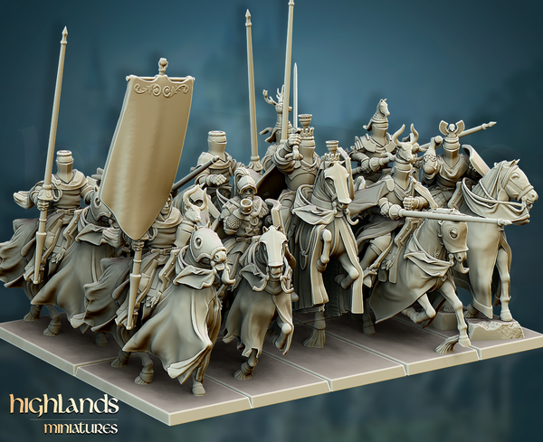 Grail knights - Enhed af 10 med command group