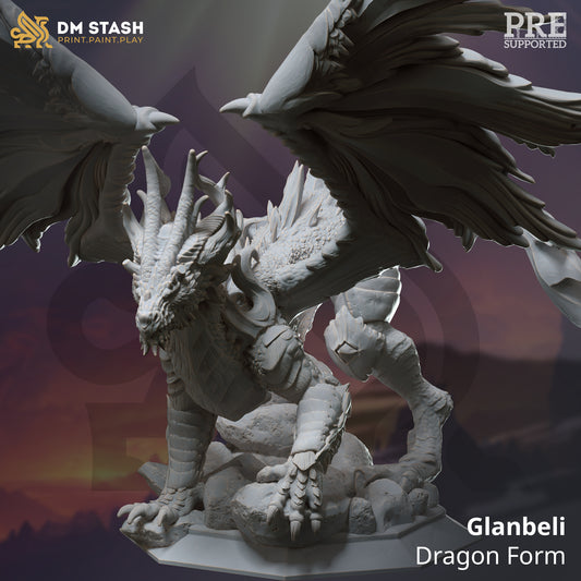 Glanbeli - dragon form