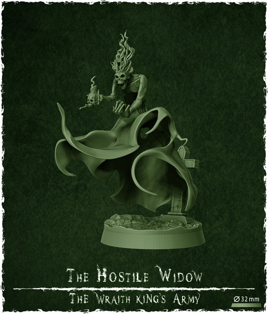 Hostile widow