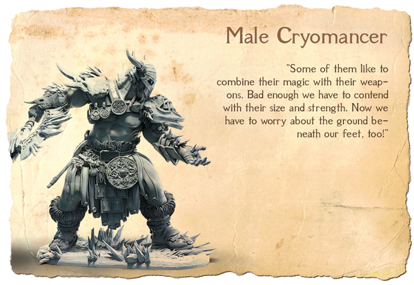 Male cryomancer