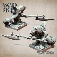 Goblin minions med stager - unit