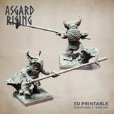 Goblin minions med stager - unit