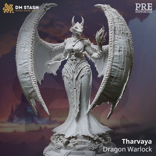 Tharvaya - dragon warlock