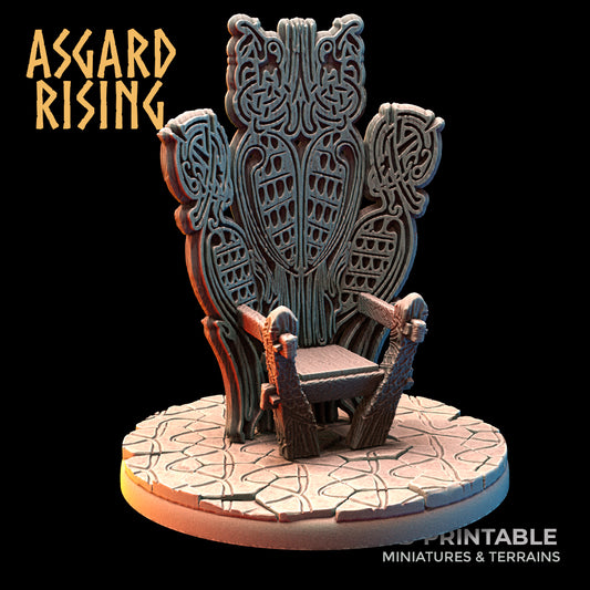 Throne of the viking king