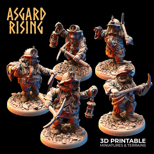 Dwarven miners - unit