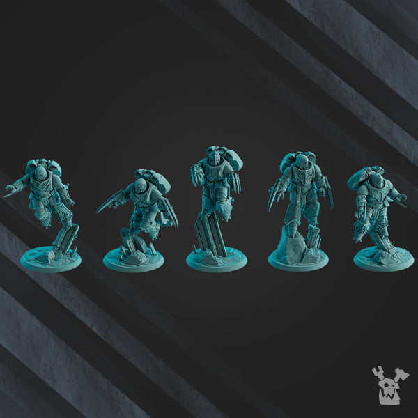 Scylla Legion Assault Brothers squad build-kit